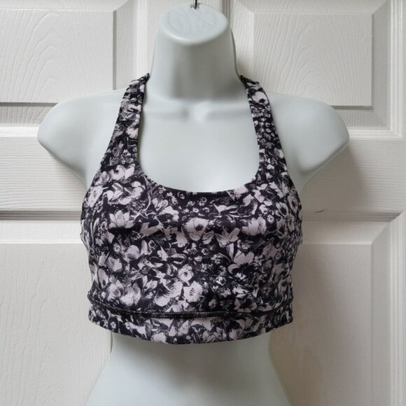 Lululemon Invigorate Bra Mash Up White Black / Black - Picture 2 of 6